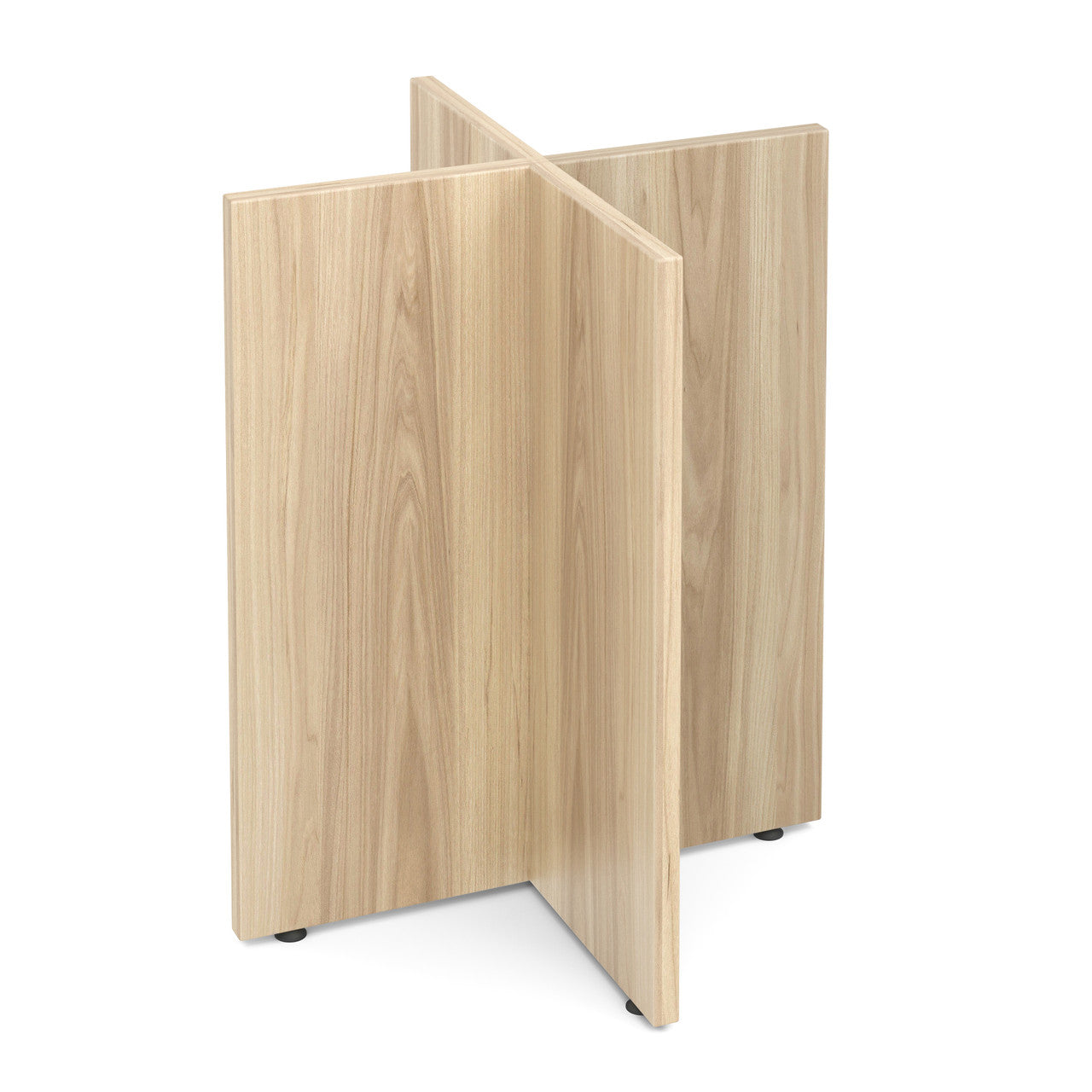 OfficeSource Conference/Multi-Purpose Tables X Base For 36" and 42" Round Top - American Elm