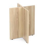 OfficeSource Conference/Multi-Purpose Tables X Base For 36" and 42" Round Top - American Elm