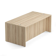 OfficeSource Laminate Desk Shell - 71''W x 36''D - American Elm