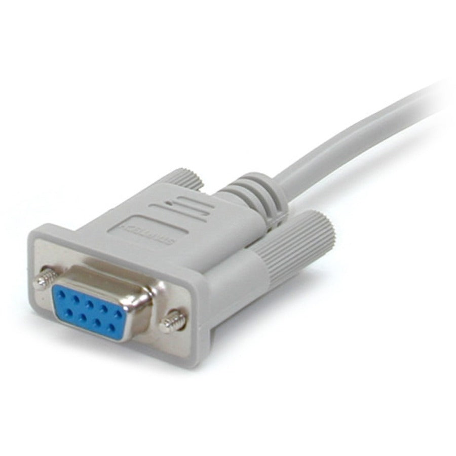 StarTech.com 15ft Straight Through DB9 Serial Cable - Mouse Extension Cable External - Gray