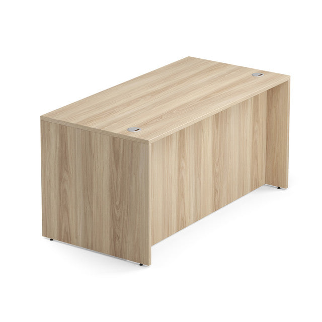 OfficeSource Laminate Desk Shell - 60"W x 30"D - American Elm
