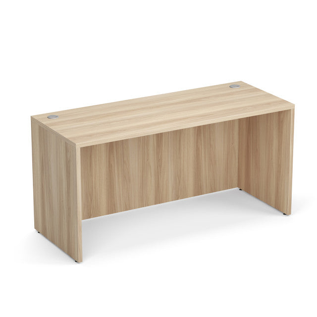 OfficeSource Laminate 60"W Credenza Shell - American Elm