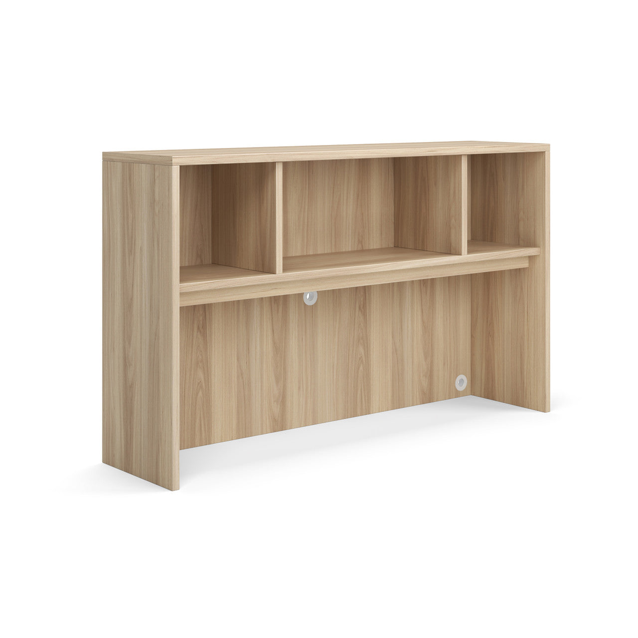 OfficeSource Laminate Open Hutch - 60"W - American Elm