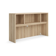 OfficeSource Laminate Open Hutch - 60"W - American Elm