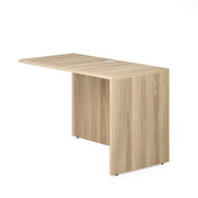 OfficeSource Laminate Reversible Return - 47''W x 24''D - American Elm