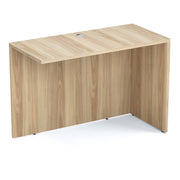 OfficeSource Laminate Reversible Return - 42''W x 20''D - American Elm