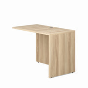 OfficeSource Laminate Reversible Return - 42''W x 24''D - American Elm