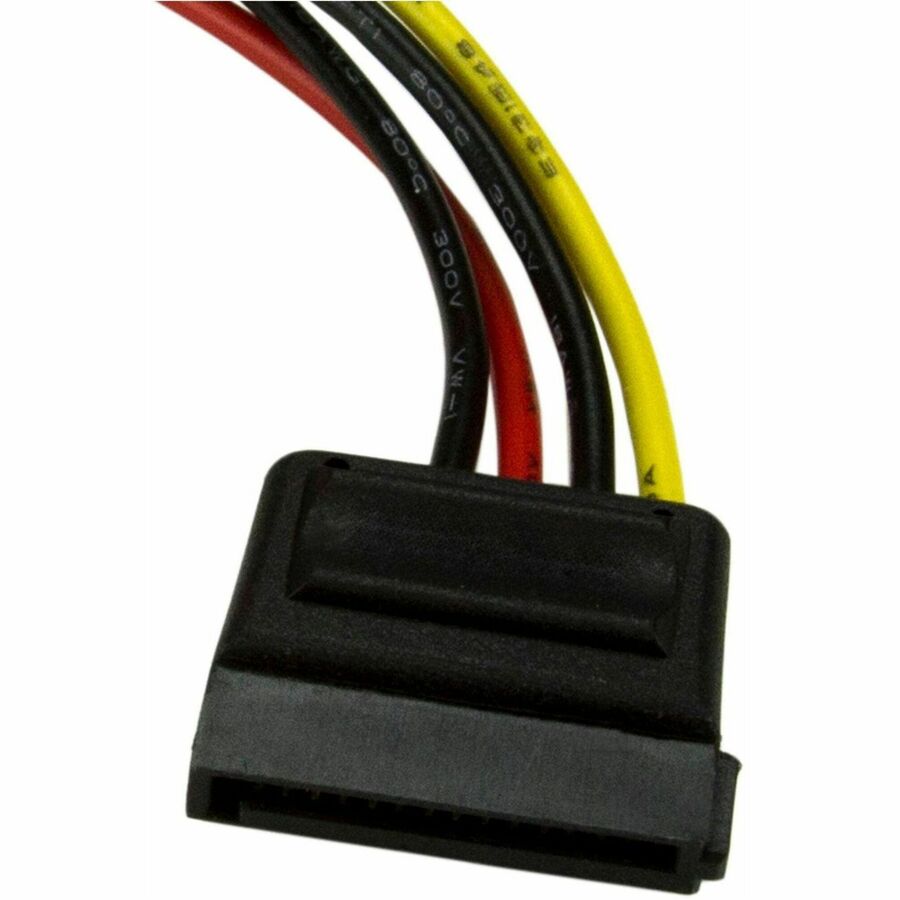 StarTech.com 6in 4 Pin Molex to SATA Power Cable Adapter