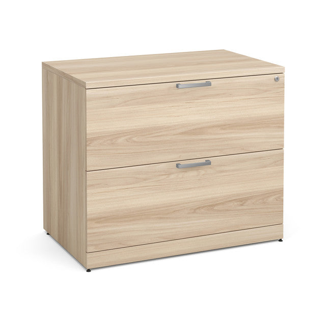 OfficeSource Laminate Lateral Files 2 Drawer Lateral File - American Elm