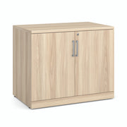 OfficeSource Laminate Storage Cabinet - American Elm