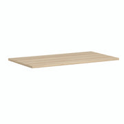OfficeSource Variant Rectangular Top - 48"W x 24"D (Requires Base) - American Elm