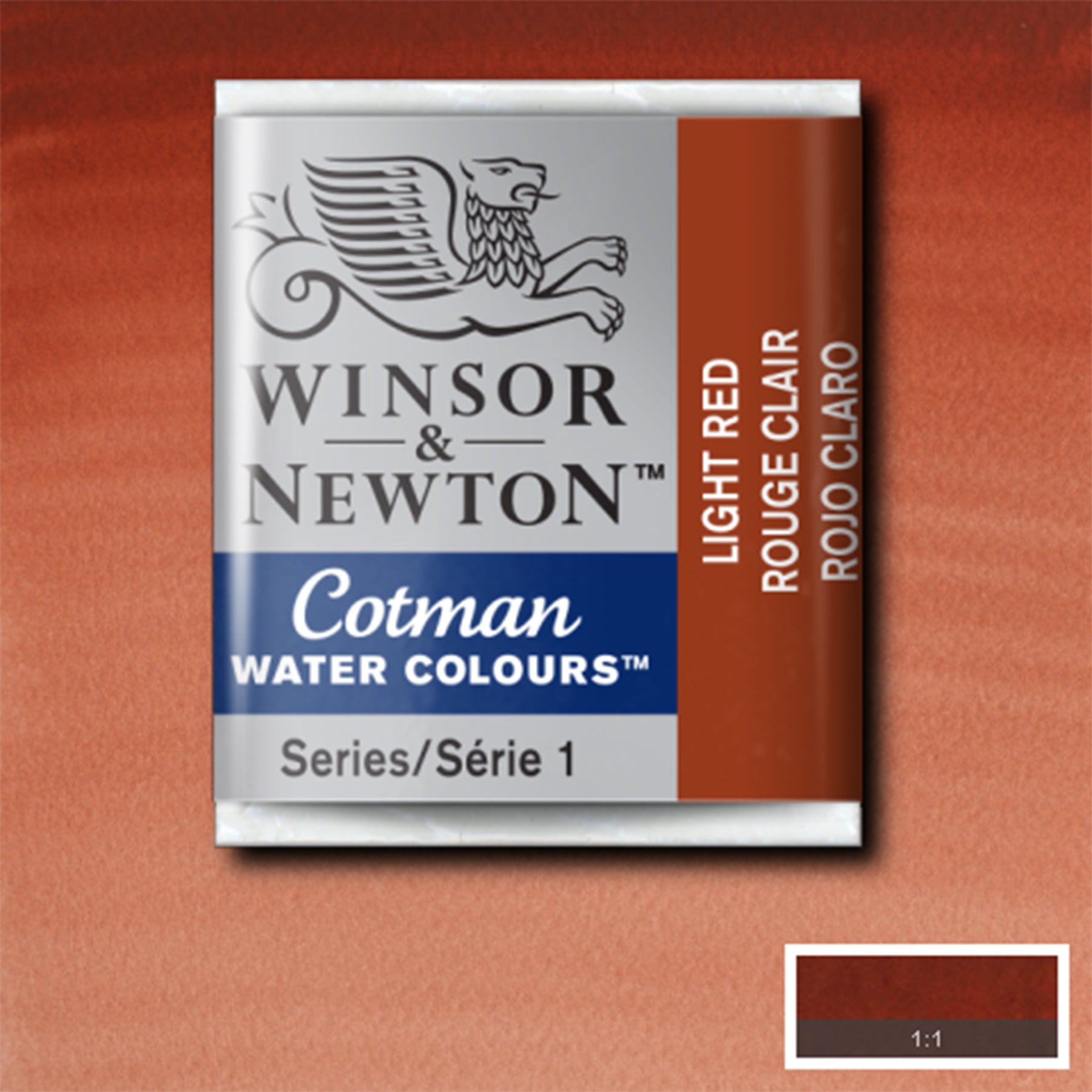 CWC Half Pan - Light Red