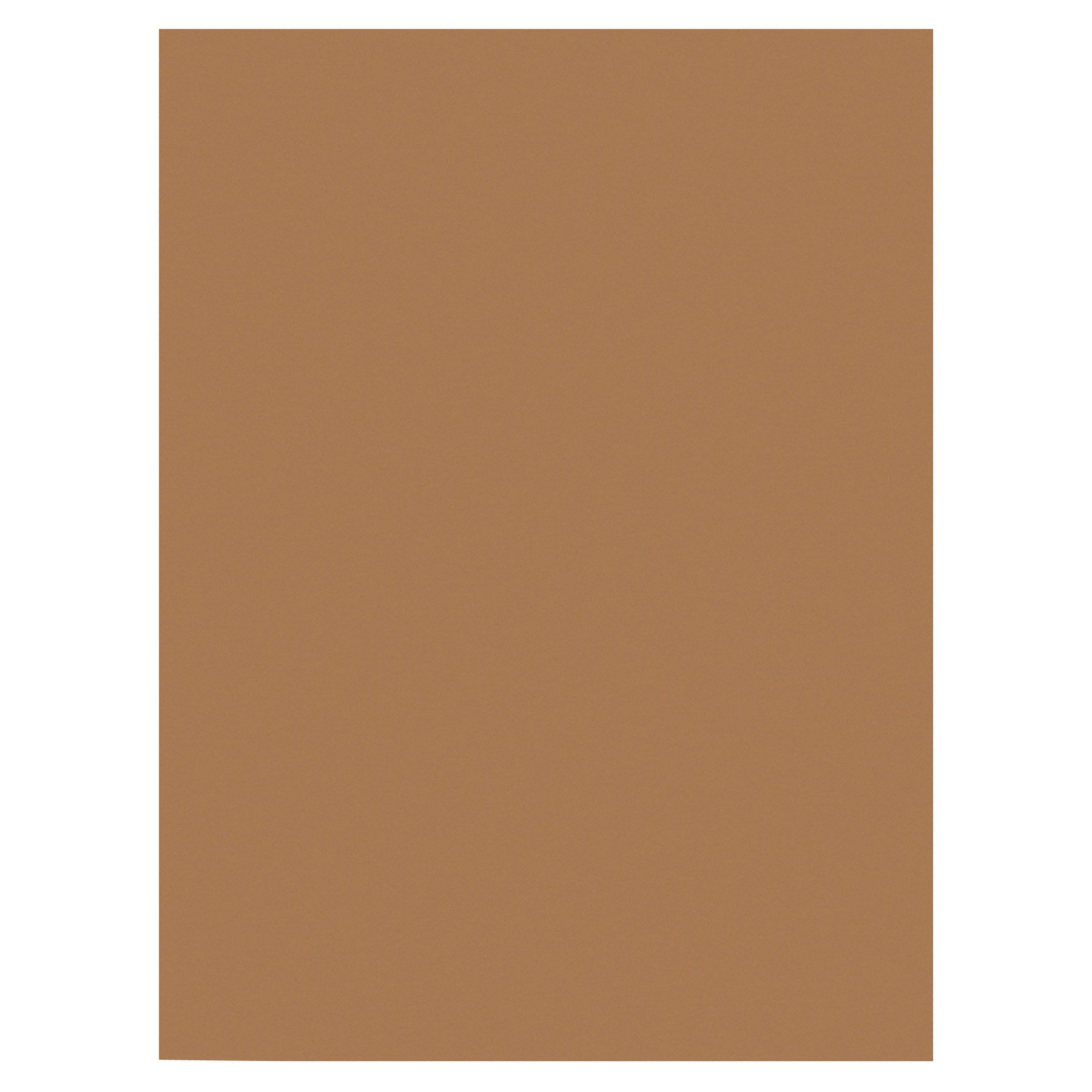 Construction Paper, Medium Weight, Light Brown, 9" x 12", 50 Sheets