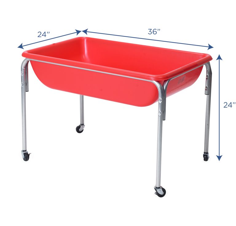 Medium Mobile Sensory Table - 24" Table