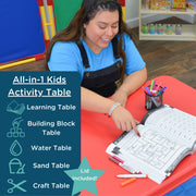 Medium Mobile Sensory Table - 18" Table and Lid