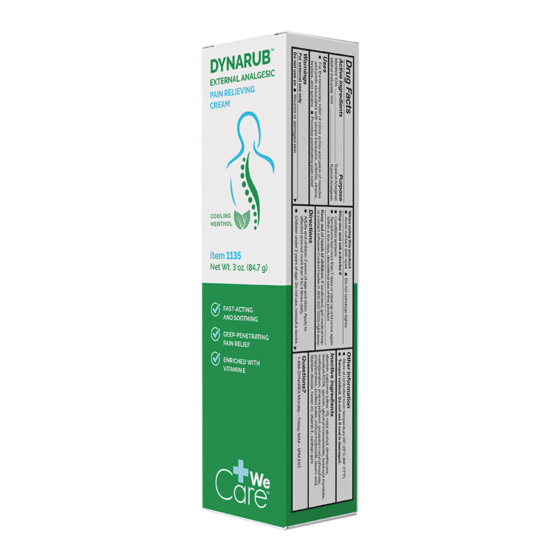 DynaRub Cream, 3 oz., 72 pcs per case
