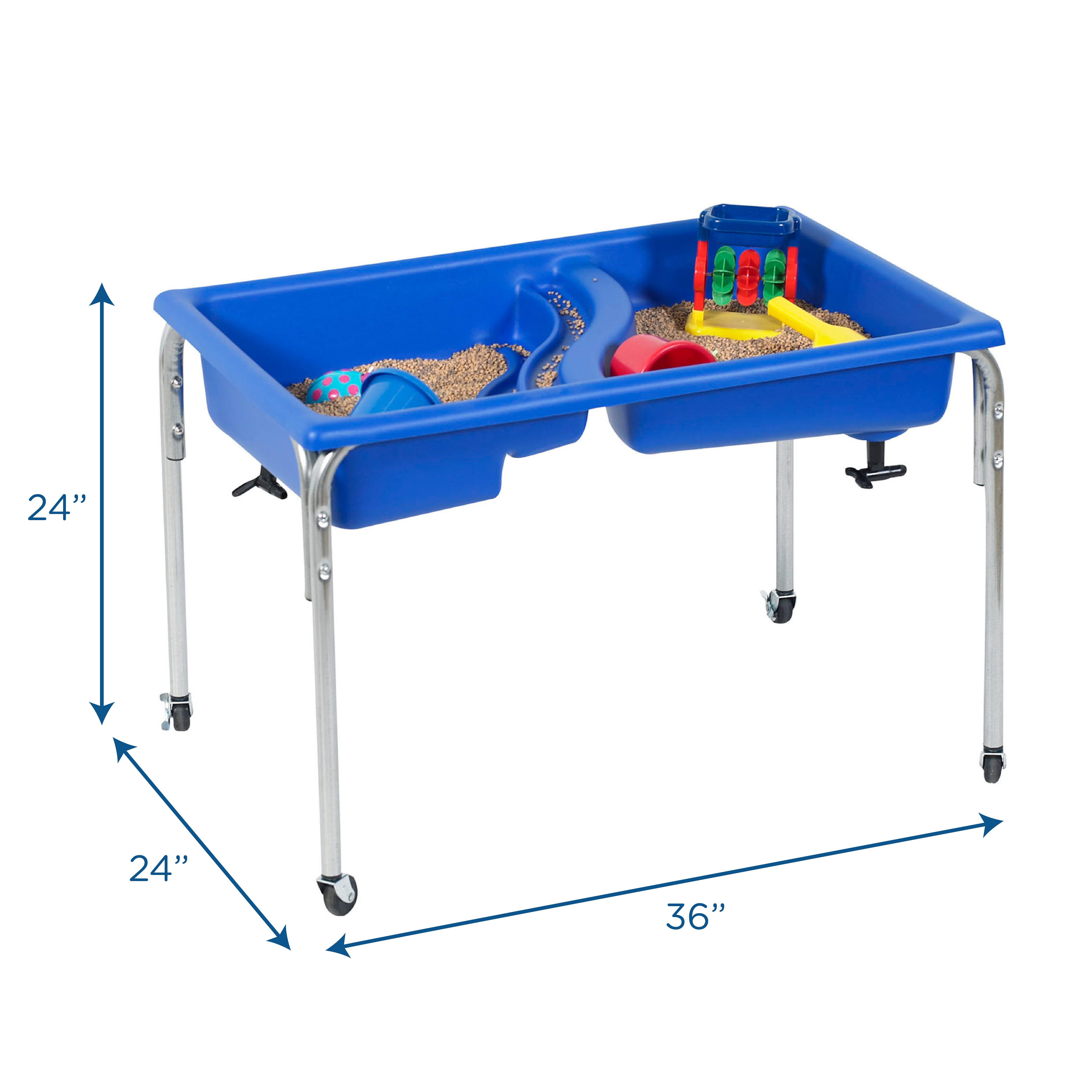 Neptune Mobile Sensory Table - 24" Table