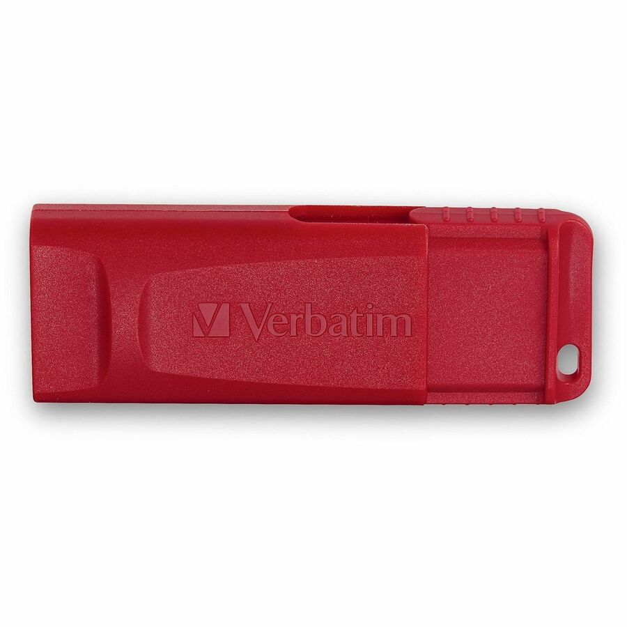 4 GB - USB 2.0 - Red - Lifetime Warranty - 1 Each
