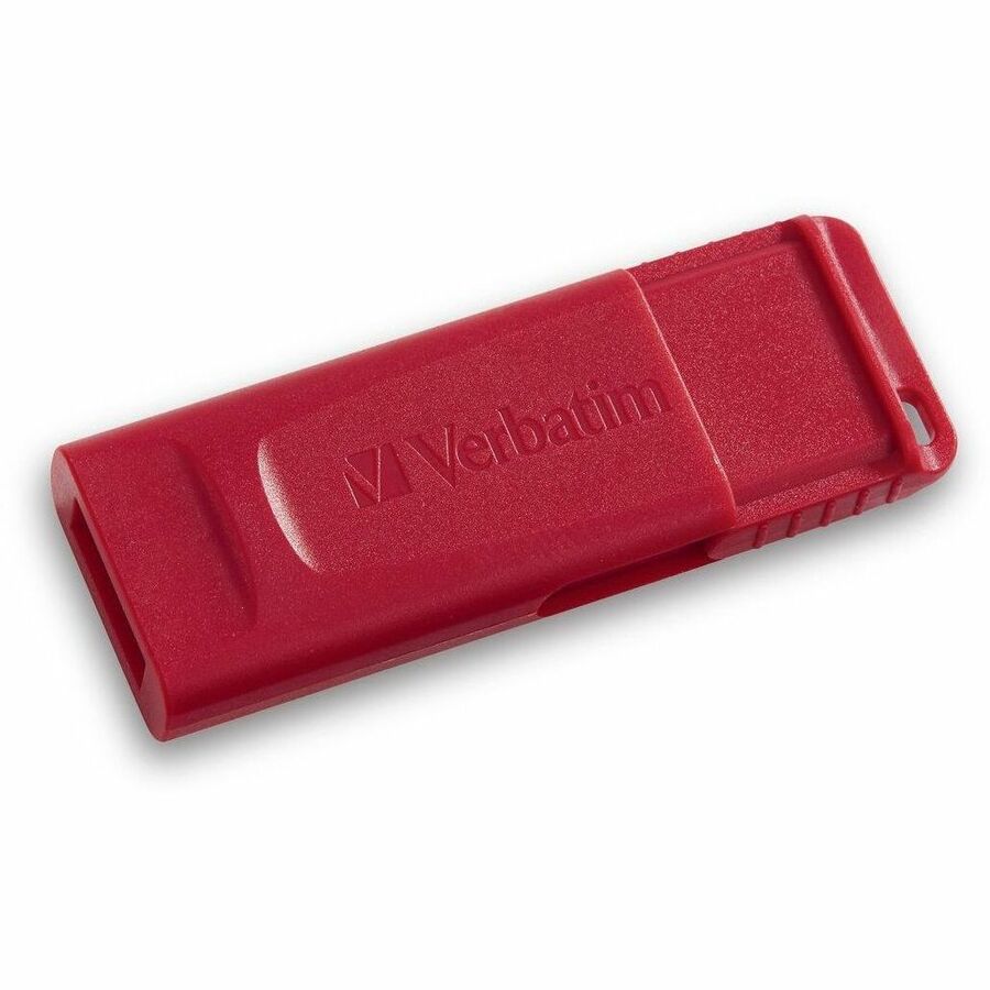4 GB - USB 2.0 - Red - Lifetime Warranty - 1 Each