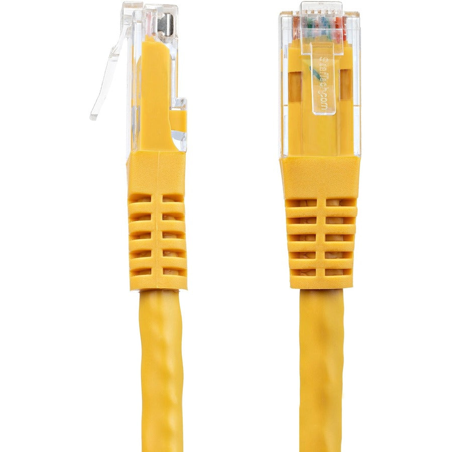 StarTech.com 35ft Yellow Cat6 UTP Patch Cable ETL Verified