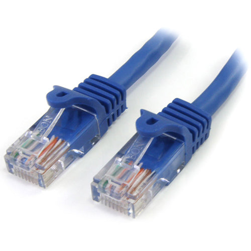StarTech.com 15 ft Blue Snagless Cat5 UTP Patch Cable
