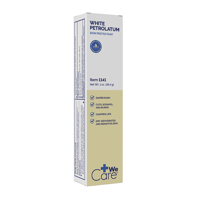 White Petrolatum, 1 oz. Tube - 72 Tubes per Case