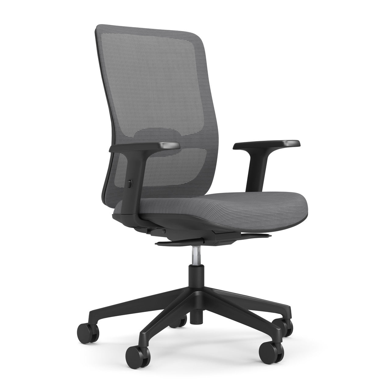 OfficeSource Orion  Mesh Back Managers Chair with Seat Slider - Pewter