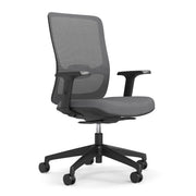 OfficeSource Orion  Mesh Back Managers Chair with Seat Slider - Pewter