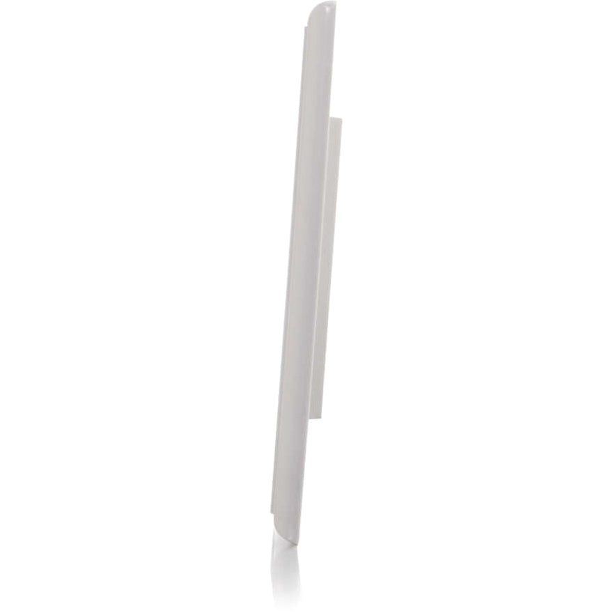 C2G 2 Socket Keystone Network/Multimedia Faceplate - 2 x Total Number of Socket(s) - 1-gang - Flush Mount - White - 1 Each