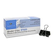 Sparco Binder Clip