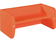 3-in-1 Pilouface Bench Seat/Table - Coral, 29.1"W x 13.8"H x 15.7"D