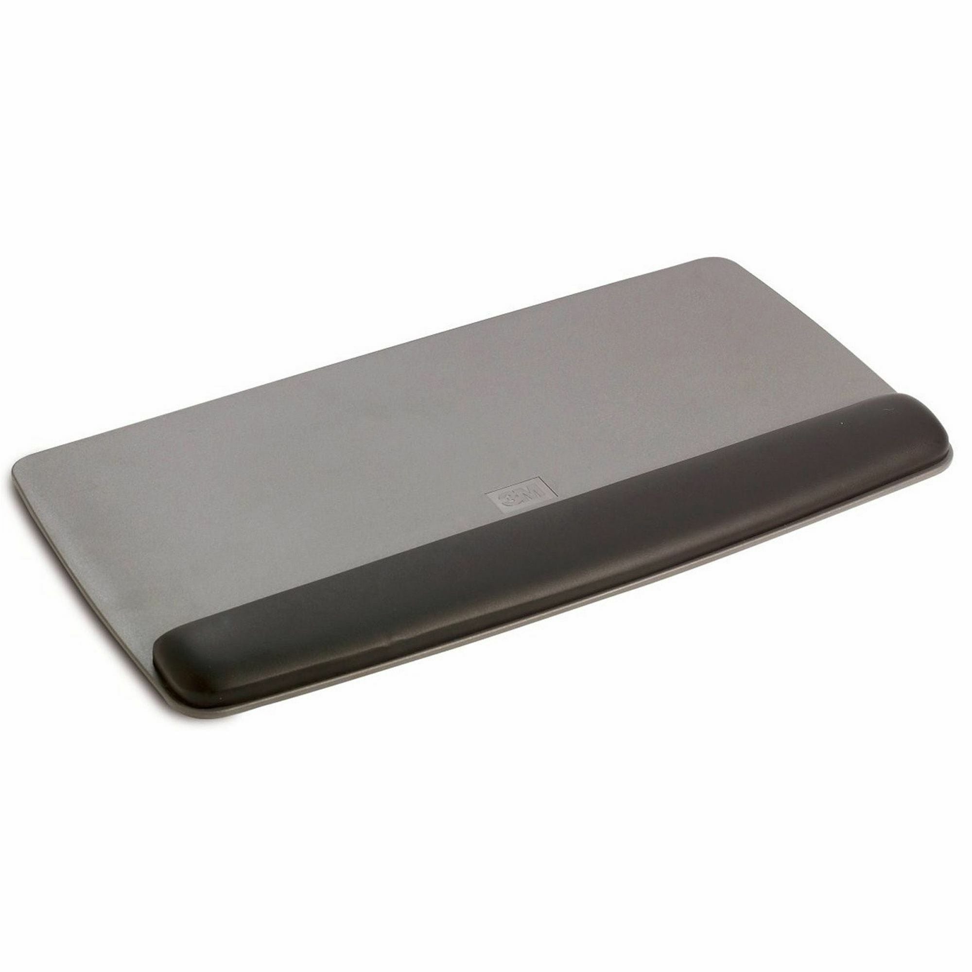 1" Height x 19.58" Width x 10.62" Depth - Black - Gel, Leatherette - 1 Each