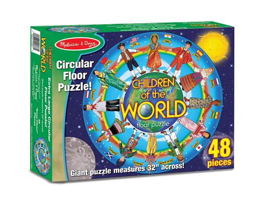 Melissa & Doug Children Around the World Floor Puizzle (48 P(6x$10.30)