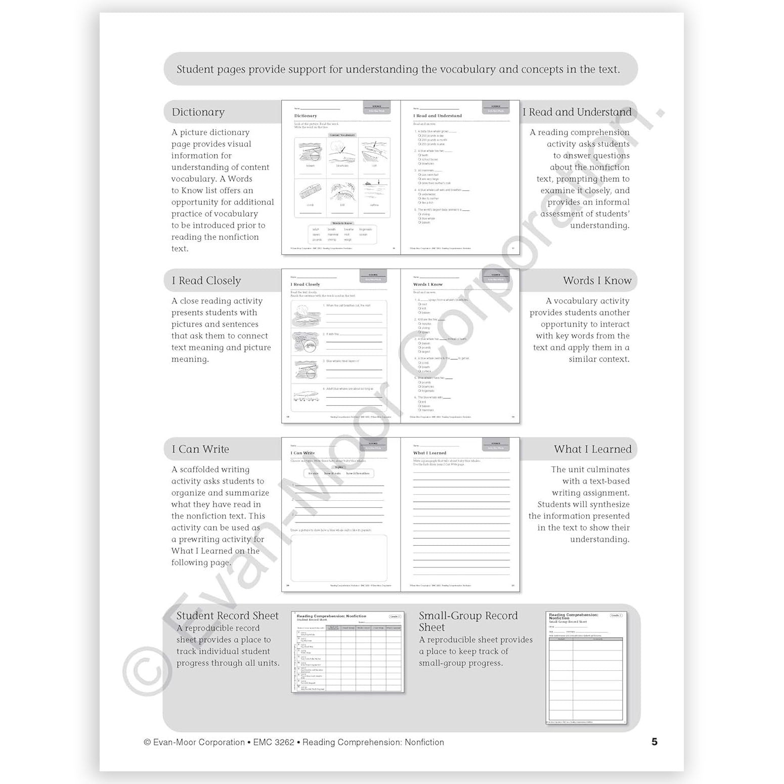 Reading Comprehension: Nonfiction, Grade 2