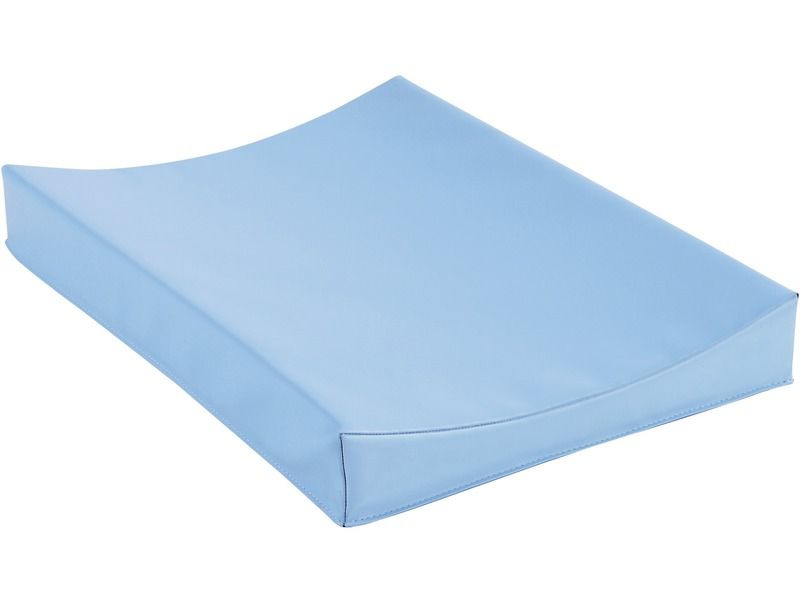 Changing Mat Curved - Light Blue, 27.6"L x 19.7"W x 2-4"TH