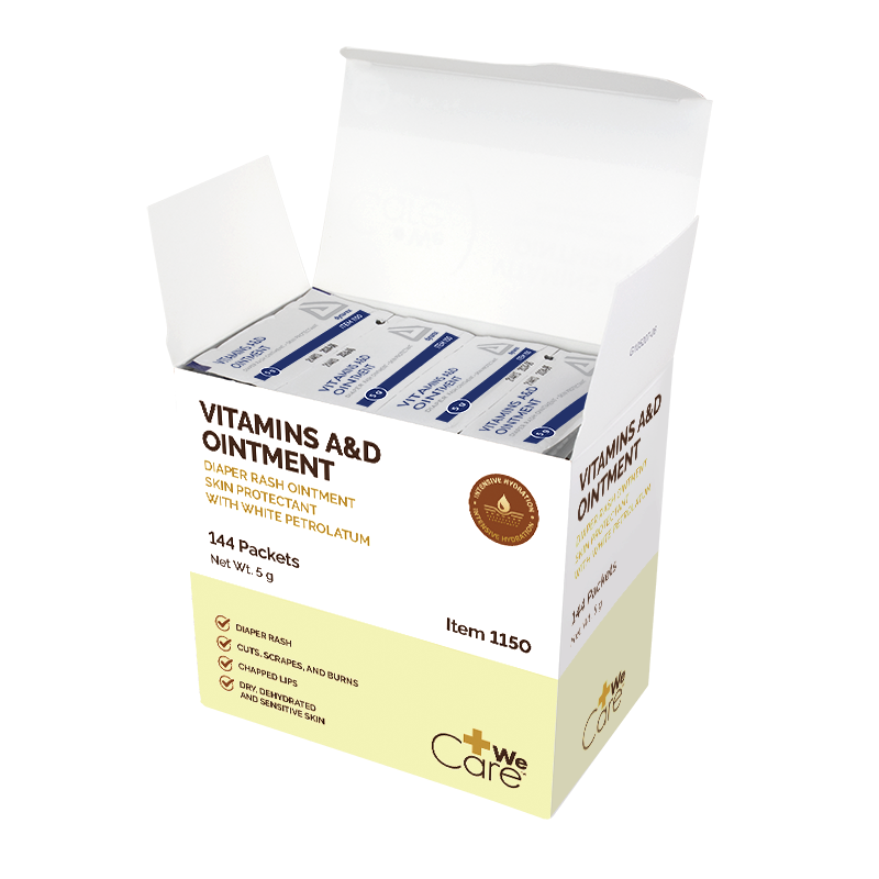 Vitamins A&D Ointment, 5 g Packet - 144 pcs per Box/6 Boxes per Case