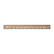 School Ruler Dual Scale 12"