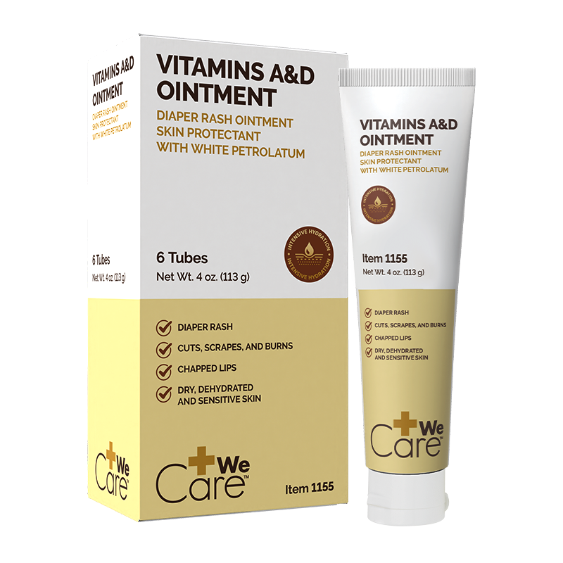 Vitamins A&D Ointment, 4 oz. Tube, 12/6/cs - 6 pcs per Box/12 Boxes per Case