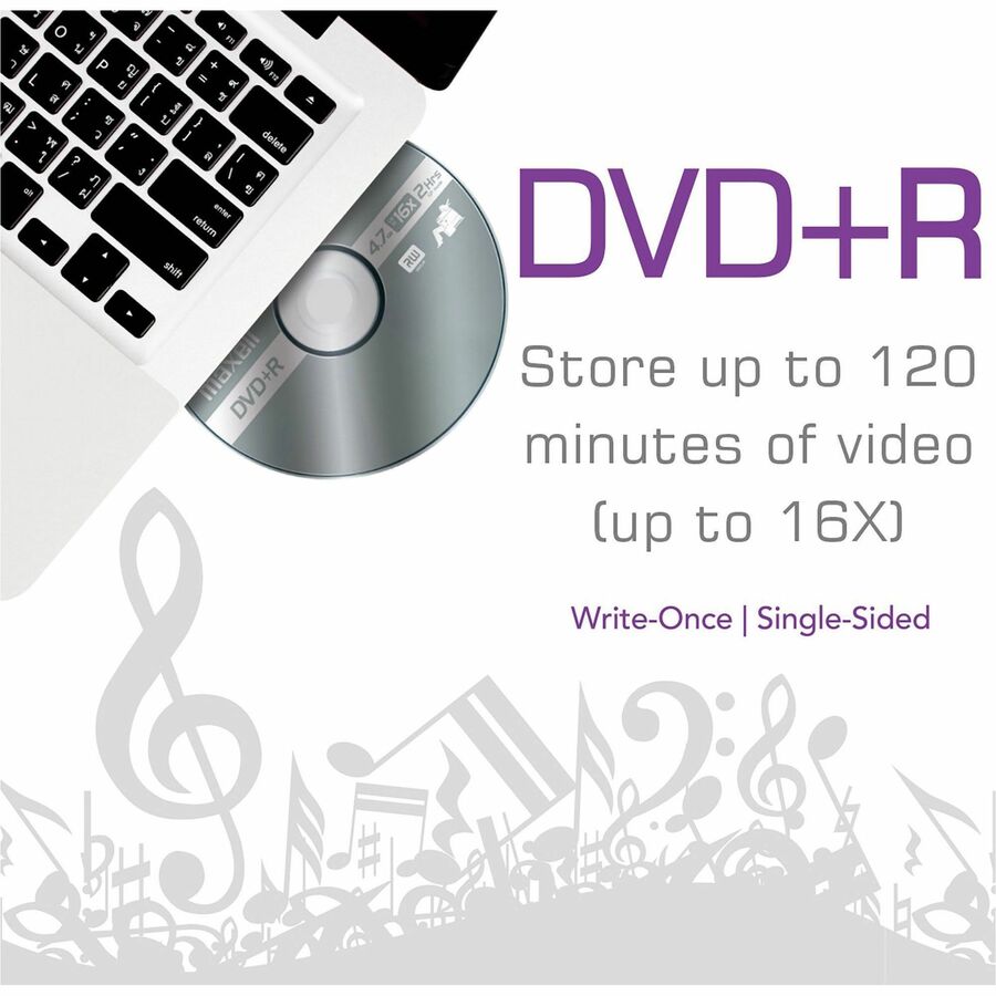120mm - 2 Hour Maximum Recording Time