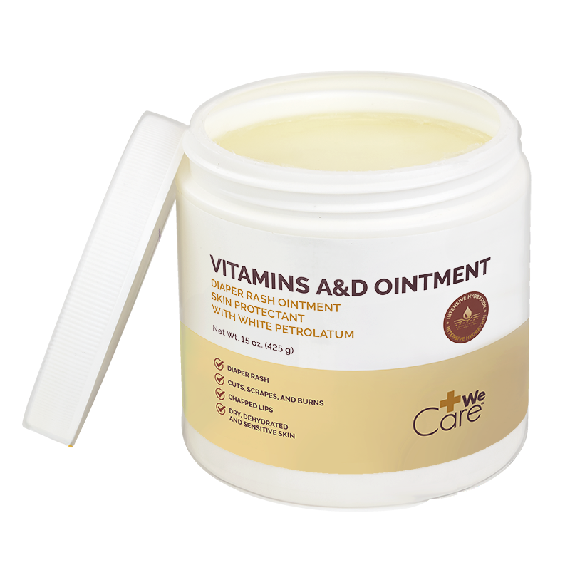 Vitamins A&D Ointment, 15 oz. Jar - 12 Jars per Case