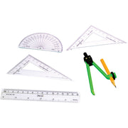 Geometry Math Set, Set of 6