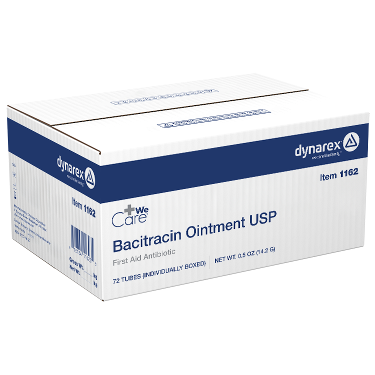 Bacitracin Ointment, 0.5 oz. Tube - 1 Tube per Box/72 Boxes per Case