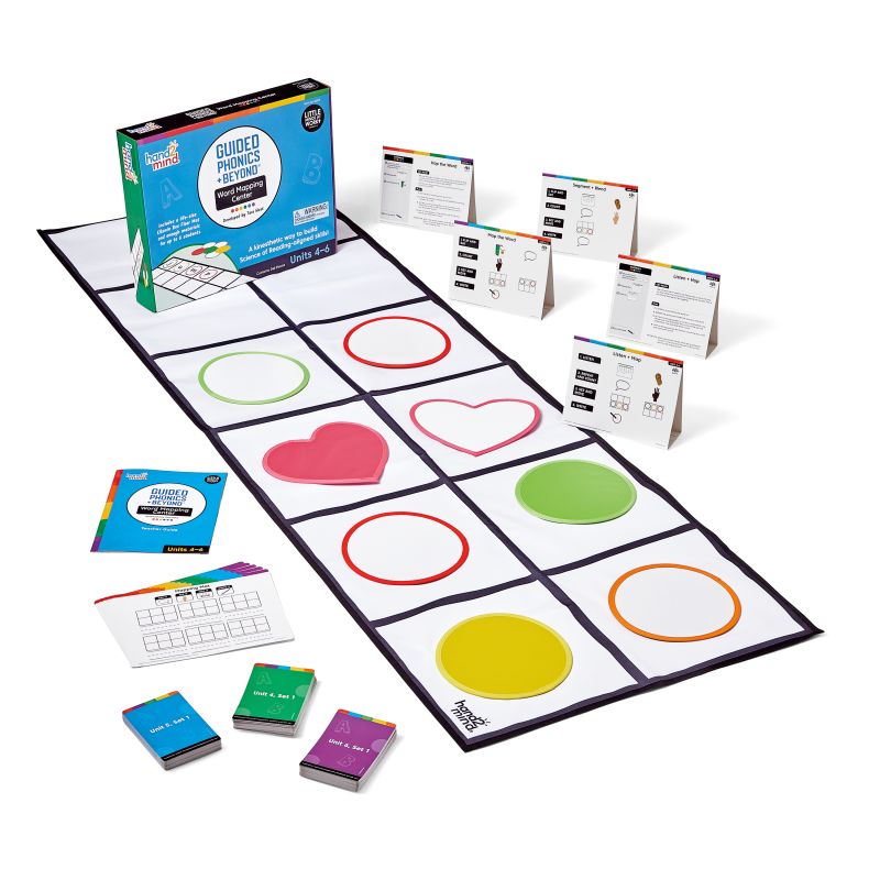 Guided Phonics + Beyond®, Word Mapping Center, Units 4-6