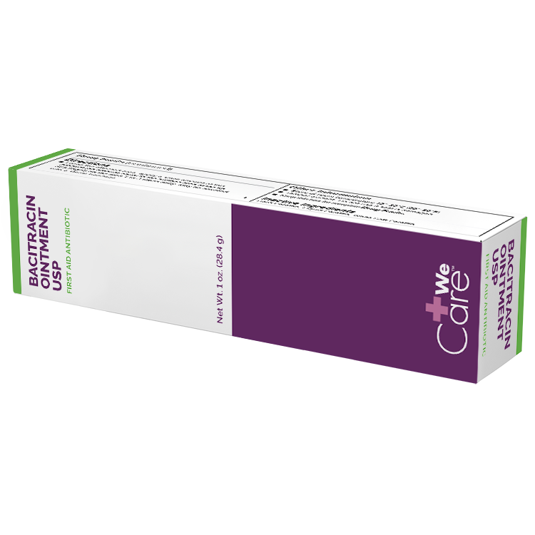 Bacitracin Ointment USP, 1 oz. Tube - 1 Tube per Box/72 Boxes per Case