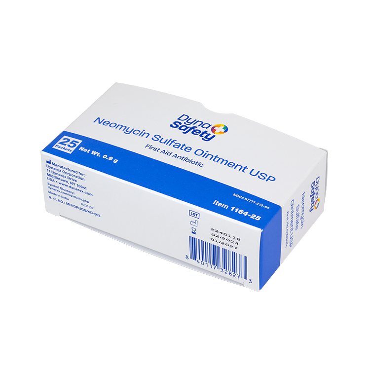 Neomycin Sulfate Ointment USP 0.9g  - 25 pcs per Box/72 Boxes per Case