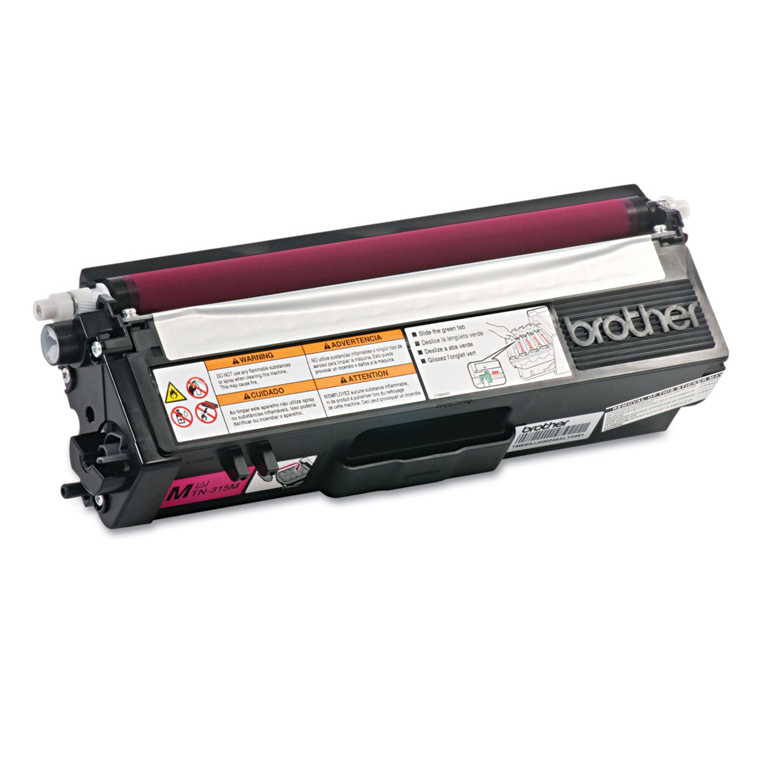 Brother TN315M Original Laser Toner Cartridge - Magenta - 1 Each