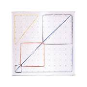 Clear-view Geoboard, 11x11 pin array, 11"