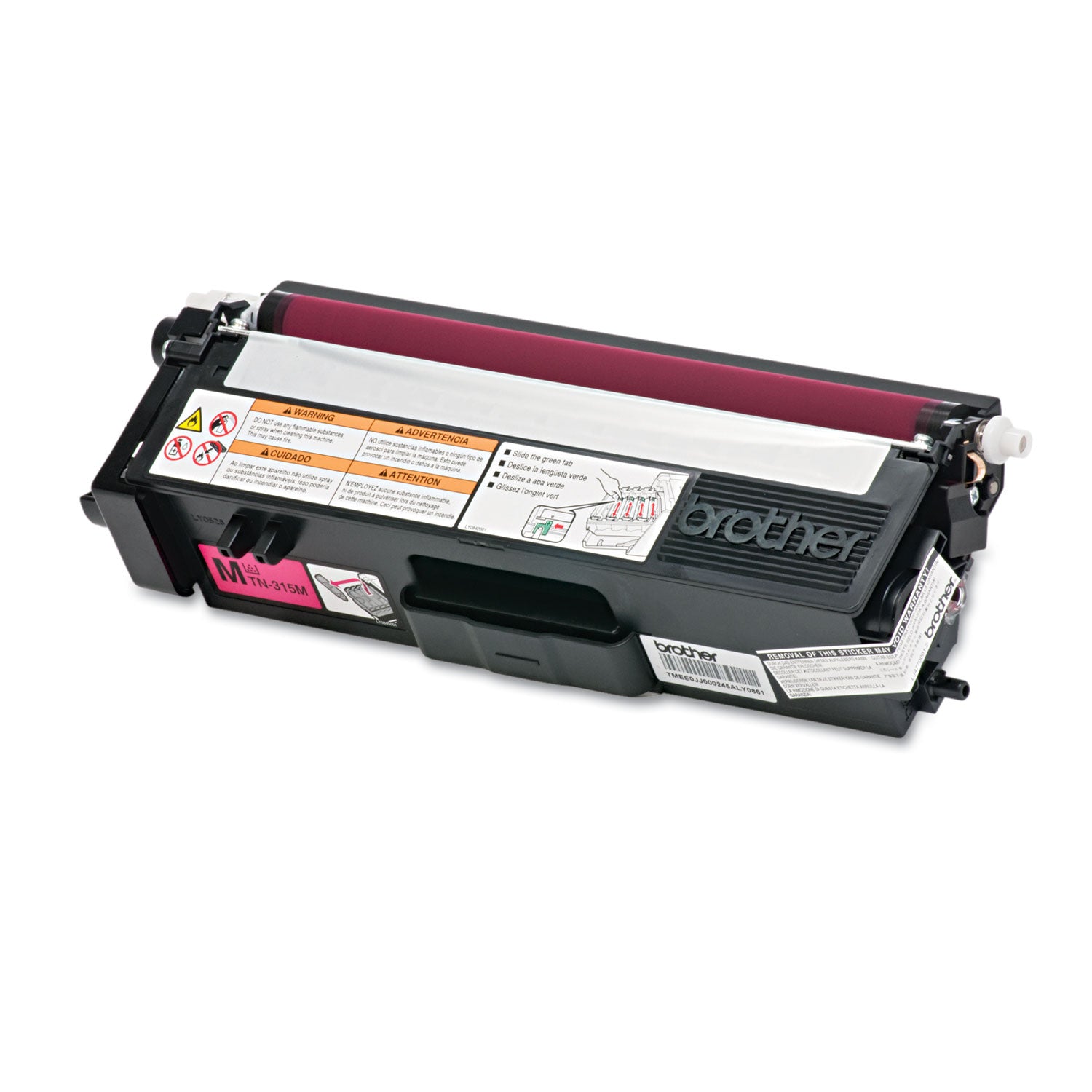 Brother TN315M Original Laser Toner Cartridge - Magenta - 1 Each