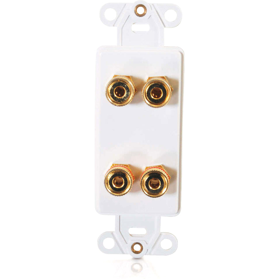 C2G 2 Pair Decorative Speaker Insert