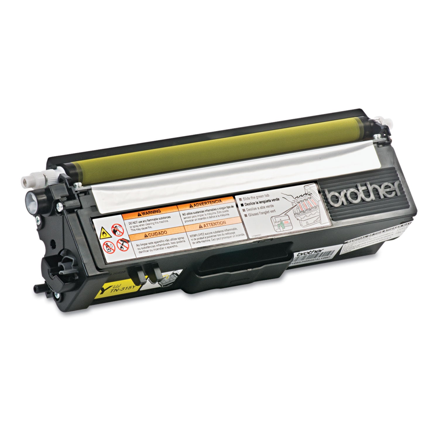 Brother TN315Y Original Laser Toner Cartridge - Yellow - 1 Each
